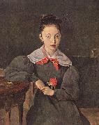 Portrait of Octavie Sennegon, the artist's niece camille corot